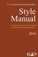 Style Manual 1939473527 Book Cover