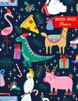 2020-2021 Planner: Cute Jan 1, 2020 to Dec 31, 2021: Daily, Weekly & Monthly View Planner, Organizer & Diary 1696152186 Book Cover