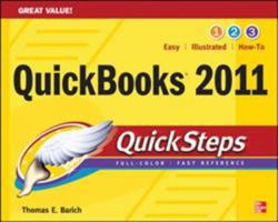 QuickBooks 2011 QuickSteps 0071751351 Book Cover
