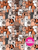 Meal Planner : Nifty 52 Week Food Planner & Grocery List Menu Food Planners Prep Book Eat Records Journal Diary Notebook Log Book - Large 8. 5 X 11 Inch - 110 Pages - AXL 0009125 1710871016 Book Cover