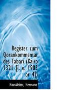 Register Zum Qorankommentar Des Tabari 111337649X Book Cover