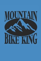 MOUNTAIN BIKE KING: Rad Notizbuch Mountain Bike Planner Cycle Notebook Cyclist Journal kariert squared karo 1690921315 Book Cover