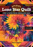Spiral Lone Star Quilt 1644030624 Book Cover
