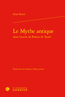Le Mythe Antique Dans l'Oeuvre de Pontus de Tyard 2406166848 Book Cover
