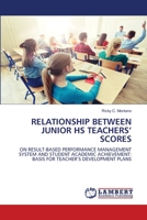 Relationship Between Junior HS Teachers' Scores 6205508028 Book Cover