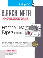 B. Arch. NATA Knowledge Bank Practice Test Papers 9388642899 Book Cover