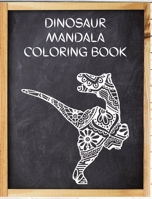 Dinosaur Mandala Coloring Book 1034397052 Book Cover