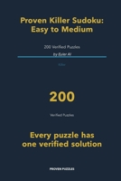 Proven Killer Sudoku: Easy to Medium (Proven Puzzles) 1608887936 Book Cover