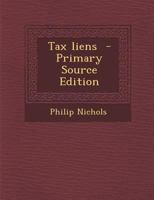 Tax Liens 1015800599 Book Cover