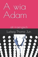 A wia Adam: aff fraengisch (German Edition) B0DYJHBSCG Book Cover