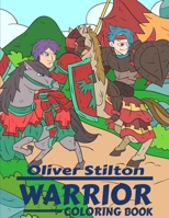 Warrior Coloring Book: Connect the Dots and Color! Fantastic Activity Book and Amazing Gift for Boys, Girls, Preschoolers, ToddlersKids. Draw Your Own Background and Color it too! 1801472165 Book Cover