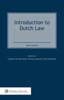 Introduction to Dutch Law 9403540524 Book Cover