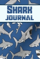 SHARK journal: Blank Lined Gift notebook For SHARK lovers it will be the Gift Idea for SHARK Lover. 1706507925 Book Cover