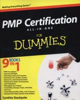 PMP Certification All-in-One Desk Reference for Dummies 1118540123 Book Cover