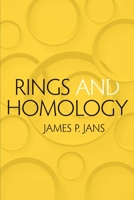 Rings and Homology 0245770119 Book Cover