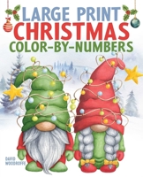 Large Print Christmas Color by Numbers (Sirius Large Print Color by Numbers Collection) 1398852864 Book Cover