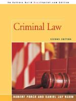 Criminal Law 0595483968 Book Cover