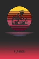 Planner: Baking Cakes 2 Year Weekly Planning Organizer 2020 - 2021 Retro Vintage Vaporwave Sunset Cover January 20 - December 21 Writing Notebook Productive Datebook Calendar Schedule Plan Days, Set G 1702332616 Book Cover