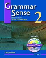 Grammar Sense 2: Student Book with Wizard CD-ROM (Grammar Sense) 0194397157 Book Cover
