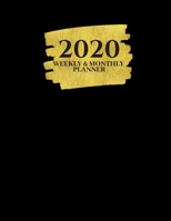 2020 Weekly & Monthly Planner: Planner And Journal Organizer 2020 | Planner Calendar 2020 1660574048 Book Cover