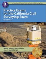 Practice Exams for California Civil Surveying Exam 1591265193 Book Cover