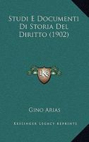 Studi E Documenti Di Storia Del Diritto (1902) 1120448409 Book Cover
