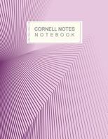 Cornell Notes Notebook: Colorful Optical Illusion Patterned Soft Cover Cornell Method Note Taking System. 1795599308 Book Cover