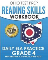 Ohio Test Prep Reading Skills Workbook Daily Ela Practice Grade 4: Practice for Ohio's State Tests for English Language Arts 1731109784 Book Cover