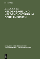 Heldensage und Heldendichtung im Germanischen 3110111756 Book Cover