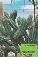 Composition Book: 60 SHEETS ⚫️ 120 PAGES 6in x 9in COLLEGE RULED 1088478212 Book Cover