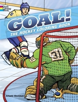 GOAL! The Hockey Coloring Book 0486498891 Book Cover
