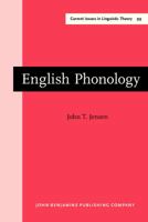 English Phonology 9027236003 Book Cover