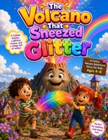 The Volcano That Sneezed Glitter: A Funny Volcano Adventure Story for Kids Ages 4–8 B0HG7WJS32 Book Cover