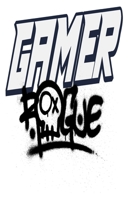 Gamer Rogue: 6x9 College Ruled Line Paper 150 Pages 168624486X Book Cover