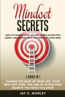 Mindset Secrets: How to Change Your Life and Habits Attracting Money and Wealth With the Power of Your Mind 1513670190 Book Cover