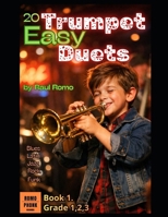 Dúos Trompeta - Fáciles - Cursos 1,2,3: JAZZ, FUNK, ROCK, LATIN, BLUES, HIP HOP (Spanish Edition) B0GGCK1YR2 Book Cover