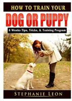 How to Train Your Dog or Puppy: 4 Weeks Tips, Tricks, & Training Program 0359685137 Book Cover