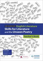 Wjec Eduqas GCSE English Literature Skills for Literature and the Unseen Poetry Teacher's Book 1471833003 Book Cover