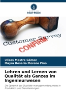 Lehren und Lernen von Qualität als Ganzes im Ingenieurwesen (German Edition) 6209068308 Book Cover