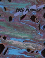2020 Planner: Mixed Abstract Colors 8.5 X 11 Weekly Planner 1692581864 Book Cover