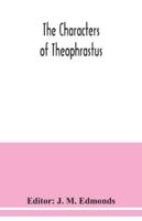 The Characters of Theophrastus 9354038611 Book Cover