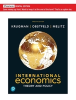 International Economics: Theory and Policy [RENTAL EDITION] 0135766850 Book Cover