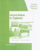 Student Solutions Manual for Vining/Kowalski S Statistical Methods for Engineers, 2nd 0538738804 Book Cover