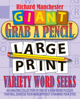Giant Grab a Pencil Large Print Variety Word Seeks 0884865711 Book Cover