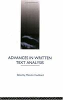 Advances in Written Text Analysis 0415095204 Book Cover