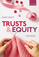 Trusts and Equity 10th Edition 0192869639 Book Cover