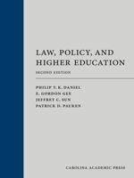 Law, Policy, and Higher Education 1531002072 Book Cover