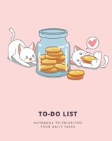 To Do List Notebook: Prioritize Your Daily Tasks Hourly, Get Things Done, Water In Take and Note, Two Tones Pastel for Girls 1706291388 Book Cover