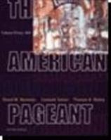 The American Pageant, Vol 2: Since 1865 0669003549 Book Cover