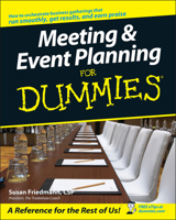 Meeting & Event Planning for Dummies 0764538594 Book Cover